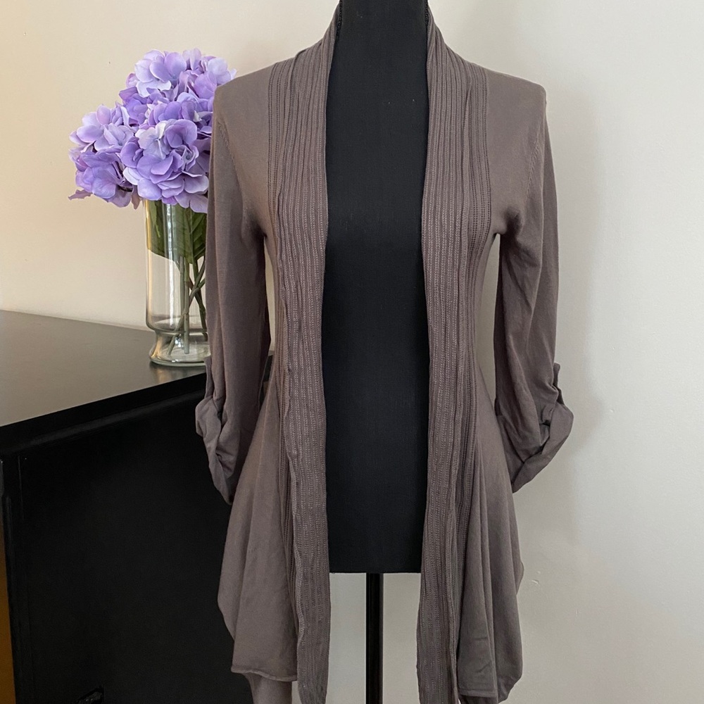 Women’s Willi Smith Open Waterfall Front Cardigan